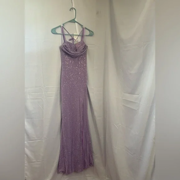 Windsor Lavender Sequin Dress - Picture 5 of 6